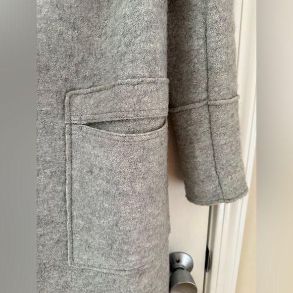 Zara Trafaluc Collection Gray Wool Coat -Size XS - Picture 10 of 10